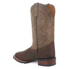 Load image into Gallery viewer, Laredo Elias (Chocolate/Tan) - Men&#39;s Leather Cowboy Boots
