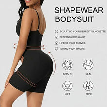 Load image into Gallery viewer, Everyday Cami Shaper Bodysuit – Tummy Control Booty Lift Open-Crotch Shapewear for Women
