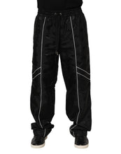 Load image into Gallery viewer, Dolce &amp; Gabbana Black Cotton Straight Jogger Sweatpants Pants
