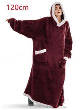Load image into Gallery viewer, Winter TV Hoodie Blanket Winter Warm Home Clothes Women Men Oversized Pullover With Pockets
