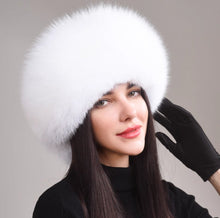 Load image into Gallery viewer, 🧢 Women’s Winter Genuine Leather Ethnic Style Ear Protection Hat
