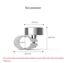 Load image into Gallery viewer, 7/8" Universal Motorcycle Handlebar Watch Bike Hand Grip Bar Mount Dial Clock Motorcycle Handlebar Watch  Mount Clock Glow Mount Clock Dial Watch Fit  Waterproof For Scooter Bicycle Motor ATV
