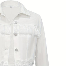 Load image into Gallery viewer, Women's Lace Hollow Out Jacket
