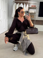 Load image into Gallery viewer, Women's Wide-Rib Knit Zip Hoodie &amp; Jogger Pants Set
