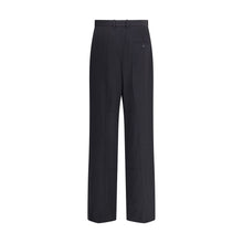 Load image into Gallery viewer, Balenciaga Black Viscose Dress Pants
