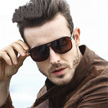 Load image into Gallery viewer, Oversized Sunglasses Men Polarized Mirror Goggles Driving Sun Glasses
