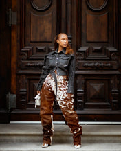 Load image into Gallery viewer, Women Cowhide Hair on Pant
