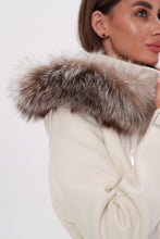 Load image into Gallery viewer, Saga® Furs Silver Fox Wool Alpaca Freudenberg Comfortemp® Coat
