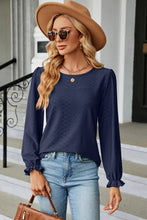 Load image into Gallery viewer, 🌸 Round Neck Flounce Sleeve T-Shirt
