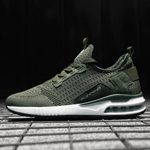 Load image into Gallery viewer, Womens Light Weight Running Sneakers Air Sole Breathable High Quality Sport Women Mesh Running Casual Slip On Flats Comfortable Walking Air Cushion Sneakers
