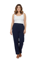Load image into Gallery viewer, Womens Pull On Fine Wale Corduroy Pants with soft-covered elastic waist
