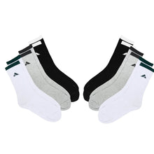 Load image into Gallery viewer, PBG Men&#39;s Socks 6 Pair Athletic performance MultiPack Activewear 10-13 HighSocks
