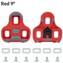 Load image into Gallery viewer, Road Pedal Cycling Shoes Cleats Self Locking Pedal Anti-Slip Cleat Compatible Look Road Bike Cycling Accessories Road Bike Cleats For Speed Cleats Indoor Outdoor Spin Cycling Pedals Cleat And Bicycle Clips Set
