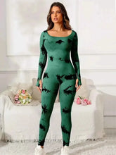 Load image into Gallery viewer, Scoop Neck Long Sleeve : Active Jumpsuit
