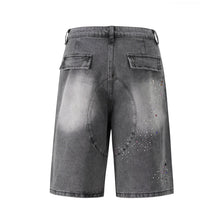 Load image into Gallery viewer, CHARCOAL GEMSTONE SHORTS
