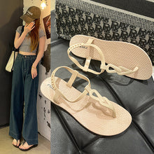 Load image into Gallery viewer, Women's Flat Buckle Strap Sandals
