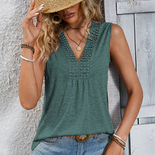 Load image into Gallery viewer, V-Neck Top for Women – Casual Loose-Fit Summer Blouse
