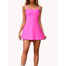 Load image into Gallery viewer, Women’s Spaghetti Strap Tennis Dress
