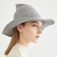 Load image into Gallery viewer, European American Halloween Wool Wizard Hat
