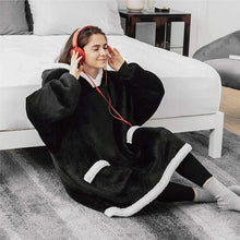 Load image into Gallery viewer, Winter TV Hoodie Blanket Winter Warm Home Clothes Women Men Oversized Pullover With Pockets
