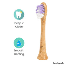 Load image into Gallery viewer, booheads Bamboo Electric Toothbrush Heads — Sonicare Compatible
