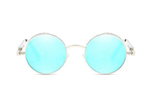 Load image into Gallery viewer, Luxury Popular Retro  Gothic Steampunk Polarized Men and  Women Brand Designer Vintage Round High Quality Metal Frame Sunglasses With UV400 Protection
