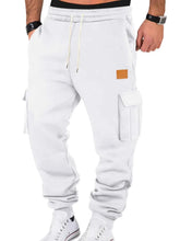 Load image into Gallery viewer, Men's Full Size Drawstring Cargo Jogger Pants Plus Size

