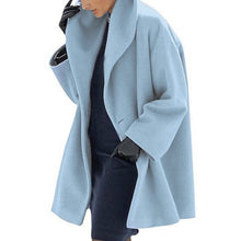 Load image into Gallery viewer, Plus Size Oversized Wool-Like Coat
