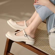 Load image into Gallery viewer, Women’s Shallow-Mouth Mary Jane Shoes
