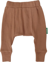 Load image into Gallery viewer, Organic Cotton Harem Pants for Cloth Diapered Babies – Comfortable, Stretchy &amp; Stylish Diaper-Friendly Pants
