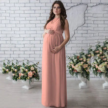 Load image into Gallery viewer, Lace Sleeveless Maternity Dress for Expecting Mothers - # WOAA211410008 - PRG
