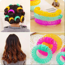 Load image into Gallery viewer, 8 Pcs/Lot Soft Hair Curler Roller Curl Hair Magic Hair Curlers Tool Styling Rollers Sponge Hair Curling Easy To Carry And Use Hair Styling Tools For Women
