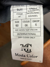 Load image into Gallery viewer, Moda Color Gray Gold Button Double Breasted Turkish Suit
