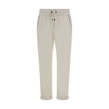 Load image into Gallery viewer, Brunello Cucinelli White Cotton Casual Pants

