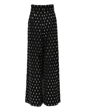 Load image into Gallery viewer, Dolce &amp; Gabbana Black Crystal Embellished Wide Leg Pants

