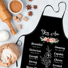 Load image into Gallery viewer, Inspirational Christian Apron – Perfect Gift for Faith-Filled Loved Ones
