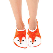 Load image into Gallery viewer, Fuzzy Fox Non-Skid Slipper
