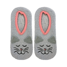 Load image into Gallery viewer, Fuzzy Cat Non-Skid Slipper

