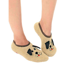 Load image into Gallery viewer, Fuzzy Dog Non-Skid Slipper
