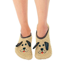 Load image into Gallery viewer, Fuzzy Dog Non-Skid Slipper
