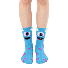 Load image into Gallery viewer, Fuzzy Monster Non-Skid Slipper
