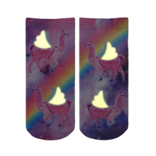 Load image into Gallery viewer, Rainbow Llamas Glow
