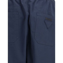 Load image into Gallery viewer, Prada Blue Cotton Casual Pants
