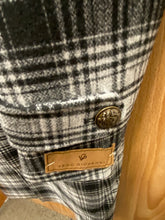 Load image into Gallery viewer, Veno Giovanni CB-10 Black Windowpane Double breasted 100% Wool Overcoat/Topcoat
