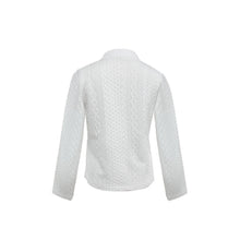 Load image into Gallery viewer, Women’s Textured Stand Collar Jacket – Solid Color

