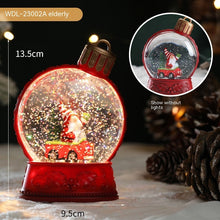 Load image into Gallery viewer, Christmas Holiday Decorations Luminous Simulation Flat Light LED Decoration Scene Layout Flame Light Home Decor
