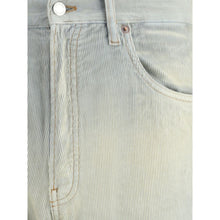 Load image into Gallery viewer, Prada Light Blue Cotton Casual Pants
