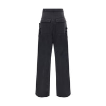 Load image into Gallery viewer, Rick Owens Black Wool Cargo Pants
