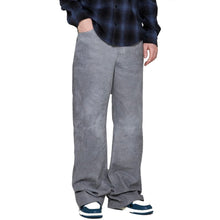 Load image into Gallery viewer, Amiri Gray Leather Pants
