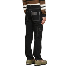 Load image into Gallery viewer, Burberry Black Cotton Cargo Pants

